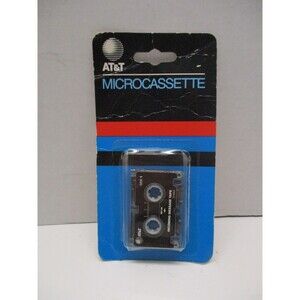 Vintage AT&T Microcassette Tapes MC-60 Incoming Message Tapes - Sealed